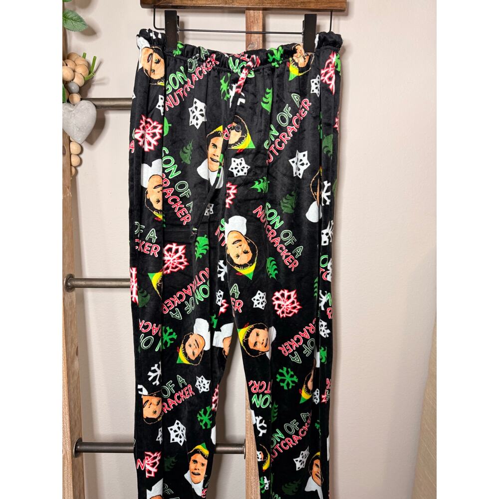 Elf Christmas Movie Super Soft Fleece Pajama Pants Size X Large - Picture 3 of 5